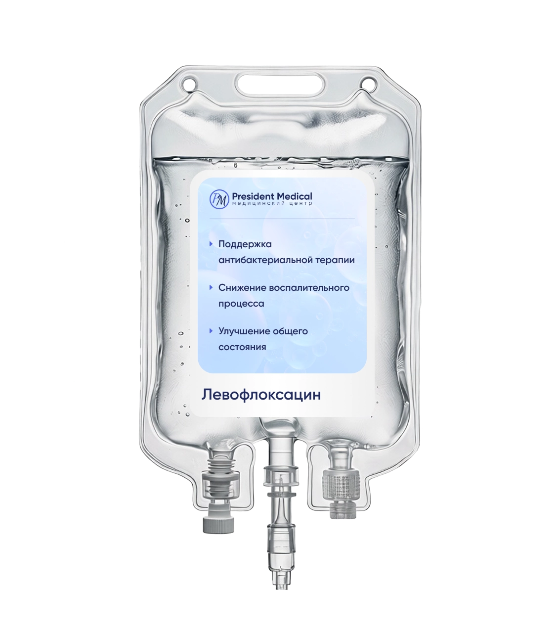 Капельница Левофлоксацин